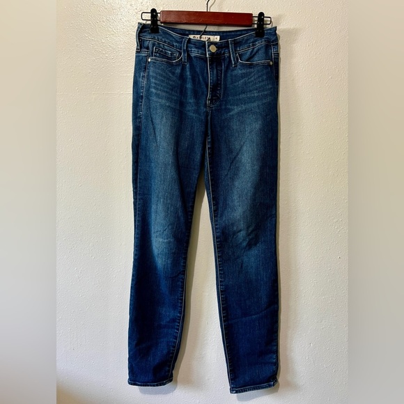 Athleta Mid-Rise Tapered Slim Fit Jeans - Size 0 (26") - Picture 6 of 10